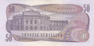 Austria 50 Schilling, 1983 reverse