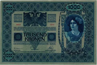 Austrian Empire 1.000 Kronen, 1902 obverse