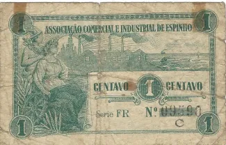 Aveiro, District of 1 Centavo,  image
