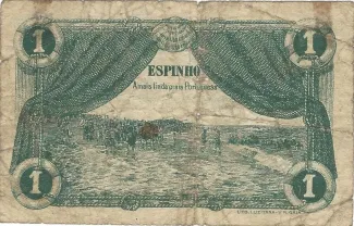 Aveiro, District of 1 Centavo, reverse