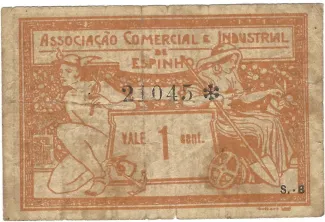 Aveiro, District of 1 Centavo, 1920 image