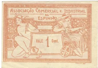 Aveiro, District of 1 Centavo, 1920 image