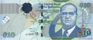 Bahamas 10 Dollars, 2009 image
