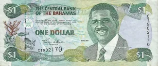 Bahamas 1 Dollar, 2001 image