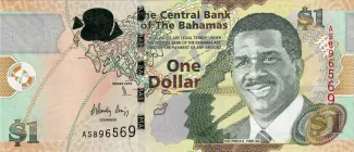 Bahamas 1 Dollar, 2015 image