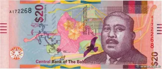Bahamas 20 Dollars, 2018 image