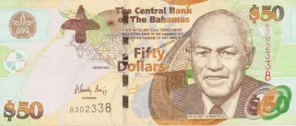 Bahamas 50 Dollars, 2012 image