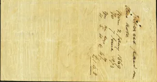 Bahamas 5 Pounds, 1869 reverse