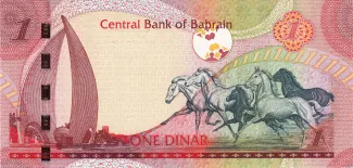 Bahrain 1 Dinar, 2006 reverse
