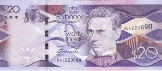 Barbados 20 Dollars, 2018 image