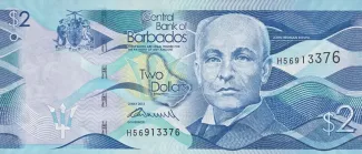 Barbados 2 Dollars, 2018 image