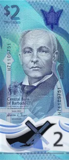 Barbados 2 Dollars, 2024 image