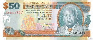 Barbados 50 Dollars, 2012 image