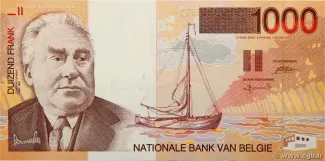 Belgium 1.000 Francs, 1997 image