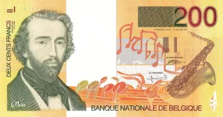 Belgium 200 Francs, 1995 image