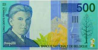 Belgium 500 Francs, 1998 image