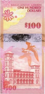 Bermuda 100 Dollars - Elizabeth II, 2009 reverse