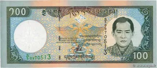 Bhutan 100 Ngultrum, 2000 image