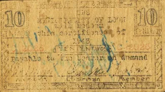 Bohol 10 Centavos, 1943 image
