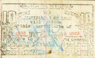 Bohol 10 Centavos, 1944 image