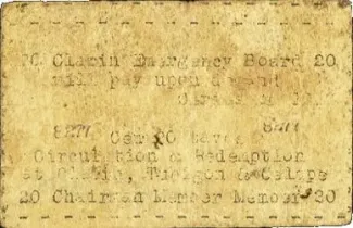 Bohol 20 Centavos, 1943 image