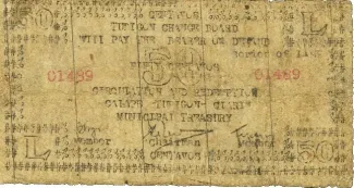 Bohol 50 Centavos, 1943 image