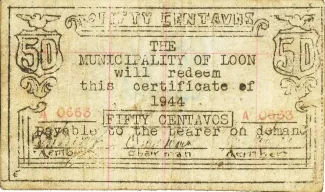 Bohol 50 Centavos, 1944 image