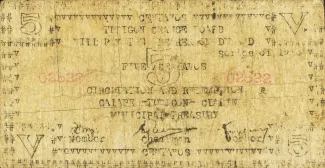 Bohol 5 Centavos, 1943 image