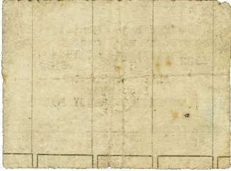 Bohol 5 Centavos, 1944 reverse