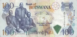 Botswana 100 Pula, 1999-2000