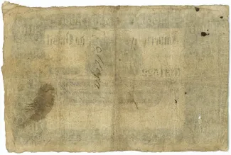 Brazil 100 Mil Réis, 1867 reverse