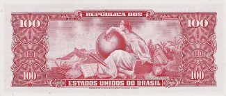Brazil 10 Centavos, 1966-1967 reverse
