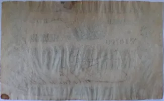 Brazil 10 Mil Réis, 1854 reverse