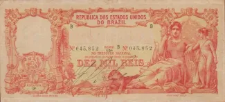 Brazil 10 Mil Réis, 1903 obverse