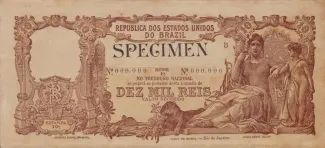 Brazil 10 Mil Réis, 1903 obverse