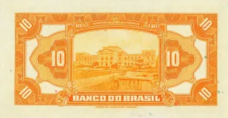 Brazil 10 Mil Réis, 1923 reverse