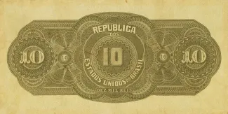 Brazil 10 Mil Réis, 1924 reverse