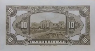 Brazil 10 Mil Réis, 1930 reverse