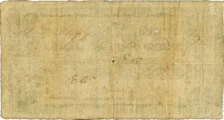 Brazil 1 Mil Réis, 1835 reverse