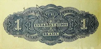 Brazil 1 Mil Réis, 1921 reverse