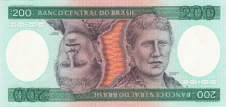 Brazil 200 Cruzeiros, 1981-1984 obverse
