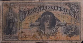 Brazil 200 Mil Réis, 1890 obverse