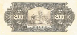 Brazil 200 Mil Réis, 1926 reverse
