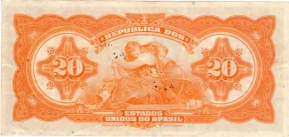 Brazil 20 Cruzeiros, 1942 reverse