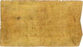 Brazil 20 Mil Réis, 1844 reverse