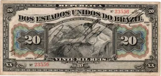 Brazil 20 Mil Réis, 1912 obverse