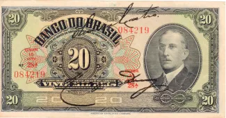 Brazil 20 Mil Réis, 1923 obverse