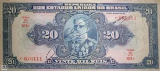 Brazil 20 Mil Réis, 1924-1942 obverse