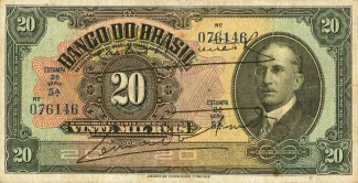 Brazil 20 Mil Réis, 1930 obverse