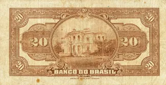 Brazil 20 Mil Réis, 1930 reverse